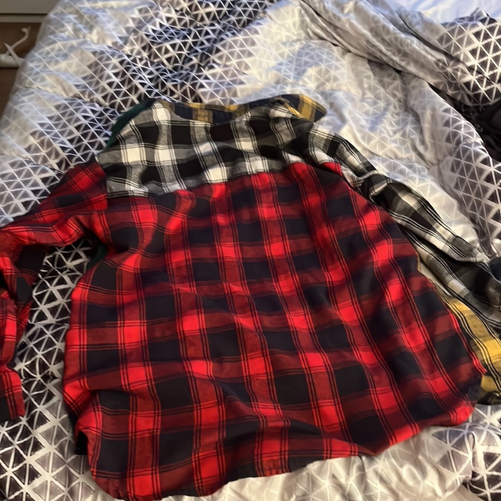 Multi-colored Flannel - Picture 2 of 2